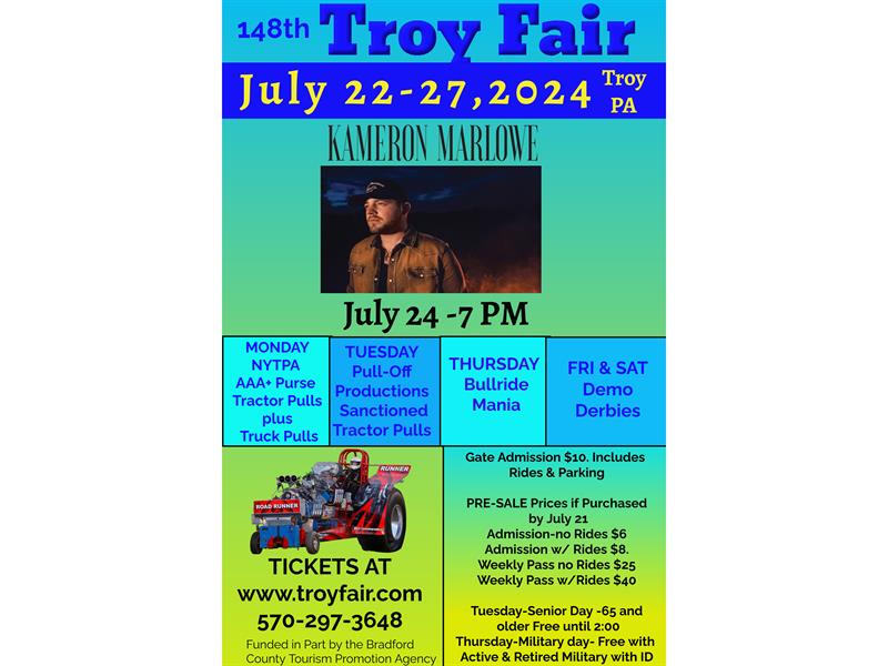 2024 Troy Fair