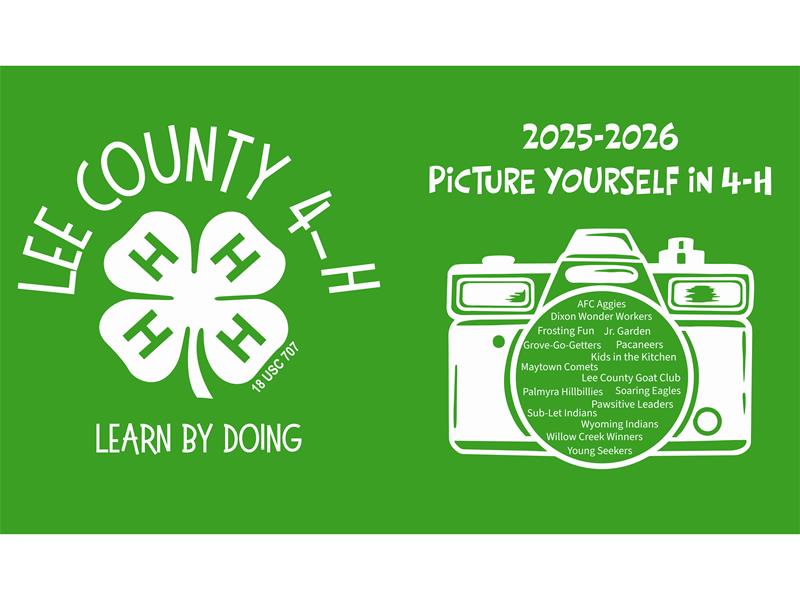 Logo for 2026 Lee County 4-H Show